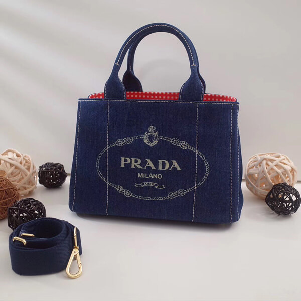 2017新作 PRADA カナパ新色 プラダ コピー CANAPA ギンガムチェック 1BG439 V00XZKI